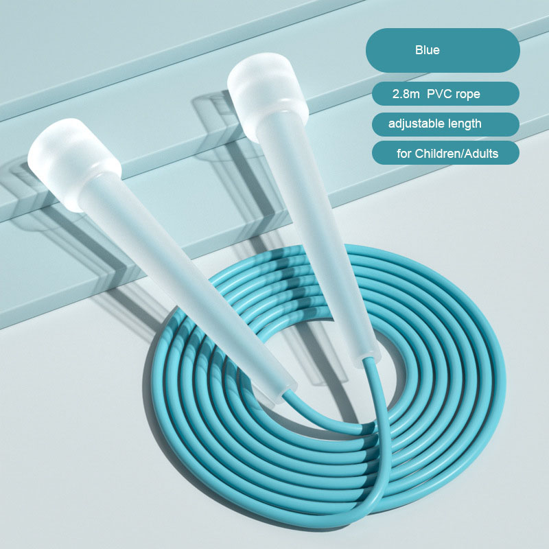 Skipping Rope Pvc - Lightweight PVC Jump Rope 2.8m Adjustable