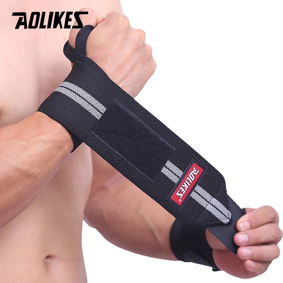 Crossfit Training Gear - AOLIKES 1 Pair Wristband Wrist Support