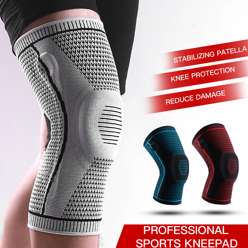 Knee Sleeve Pair - Non-Slip Knee Support Brace with Patella