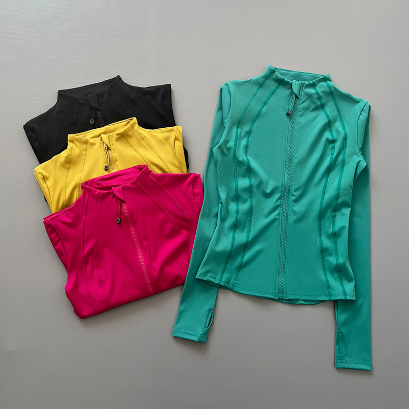 Crossfit Yoga - Women Full Zip Long Sleeve Athletic