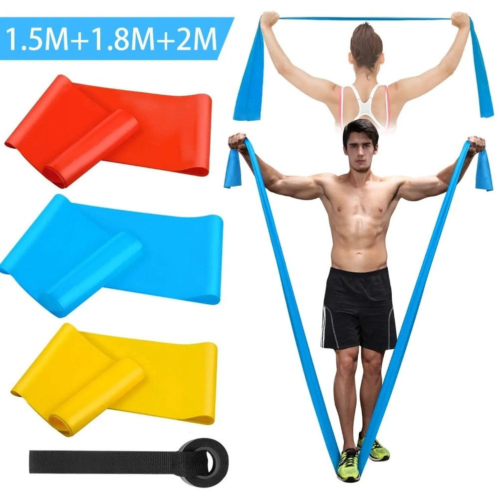 Crossfit Training Gear - 1 Sizes 1.5M 3PCS BandsResistance Bands