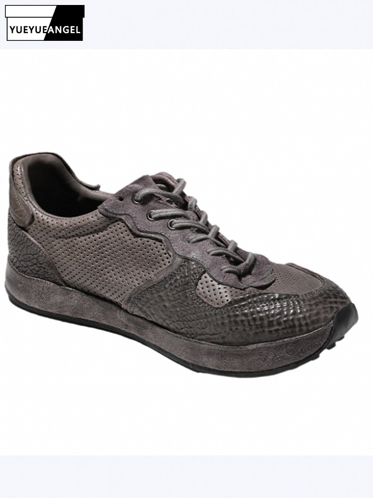 Crossfit Male - High Quality Handmade Horseskin Mens Sneakers