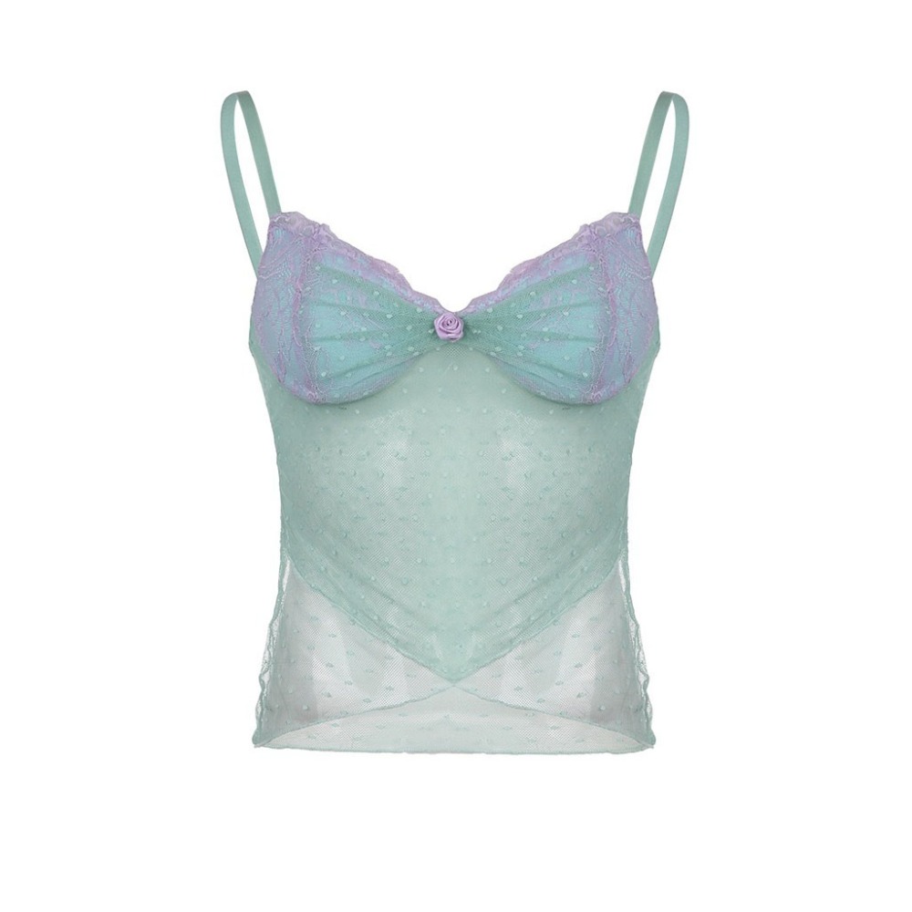Crossfit Youtube - Chic Spicy Girl Style Mesh Camisole