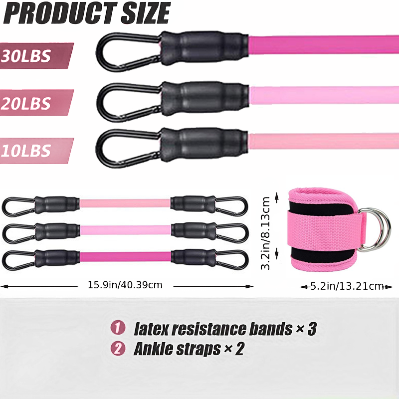 Ankle Straps Resistance Bands  - Crossfit Equipment ulasan dan harga