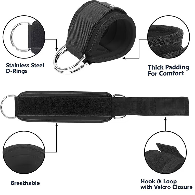 Ankle Straps Resistance Bands  - Crossfit Equipment ulasan dan harga