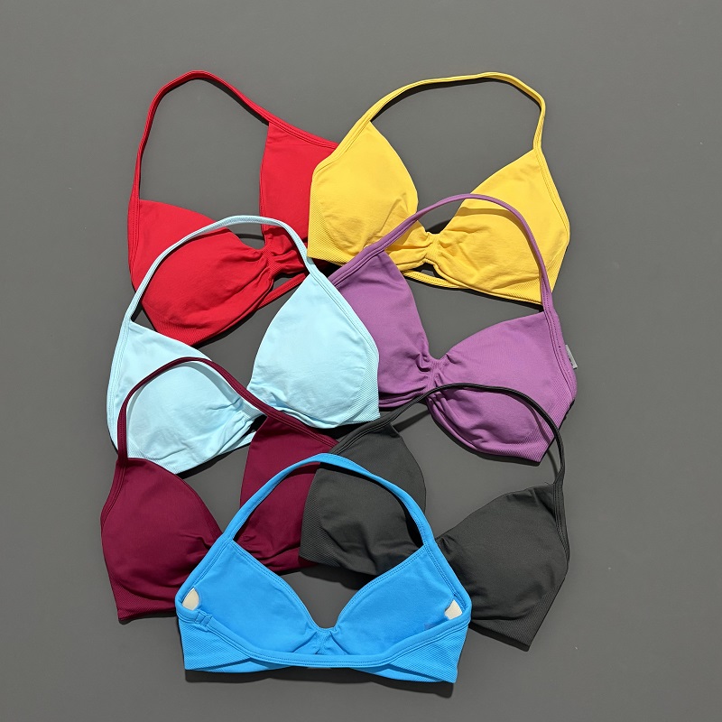 Sports Strappy Bra Yoga Underw - Crossfit Yoga ulasan dan harga