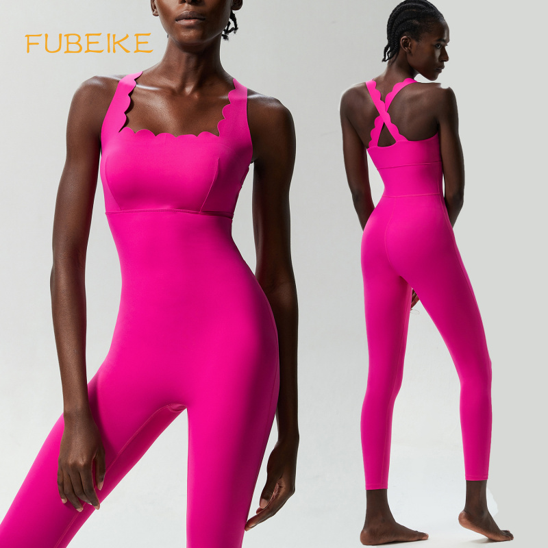 FUBEIKE Small Wave Beauty Back - Crossfit Yoga ulasan dan harga