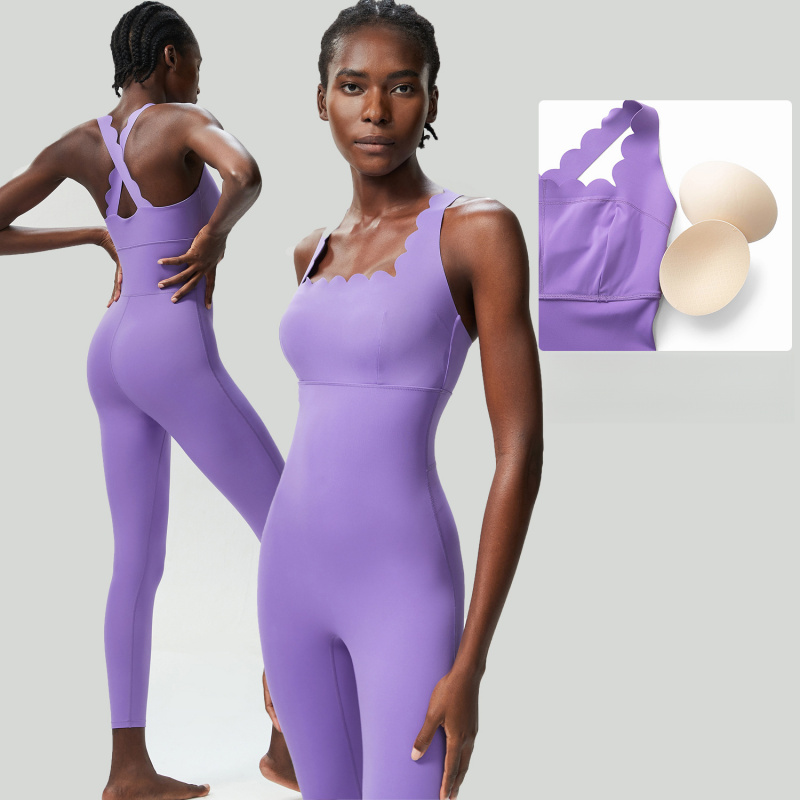 FUBEIKE Small Wave Beauty Back - Crossfit Yoga ulasan dan harga