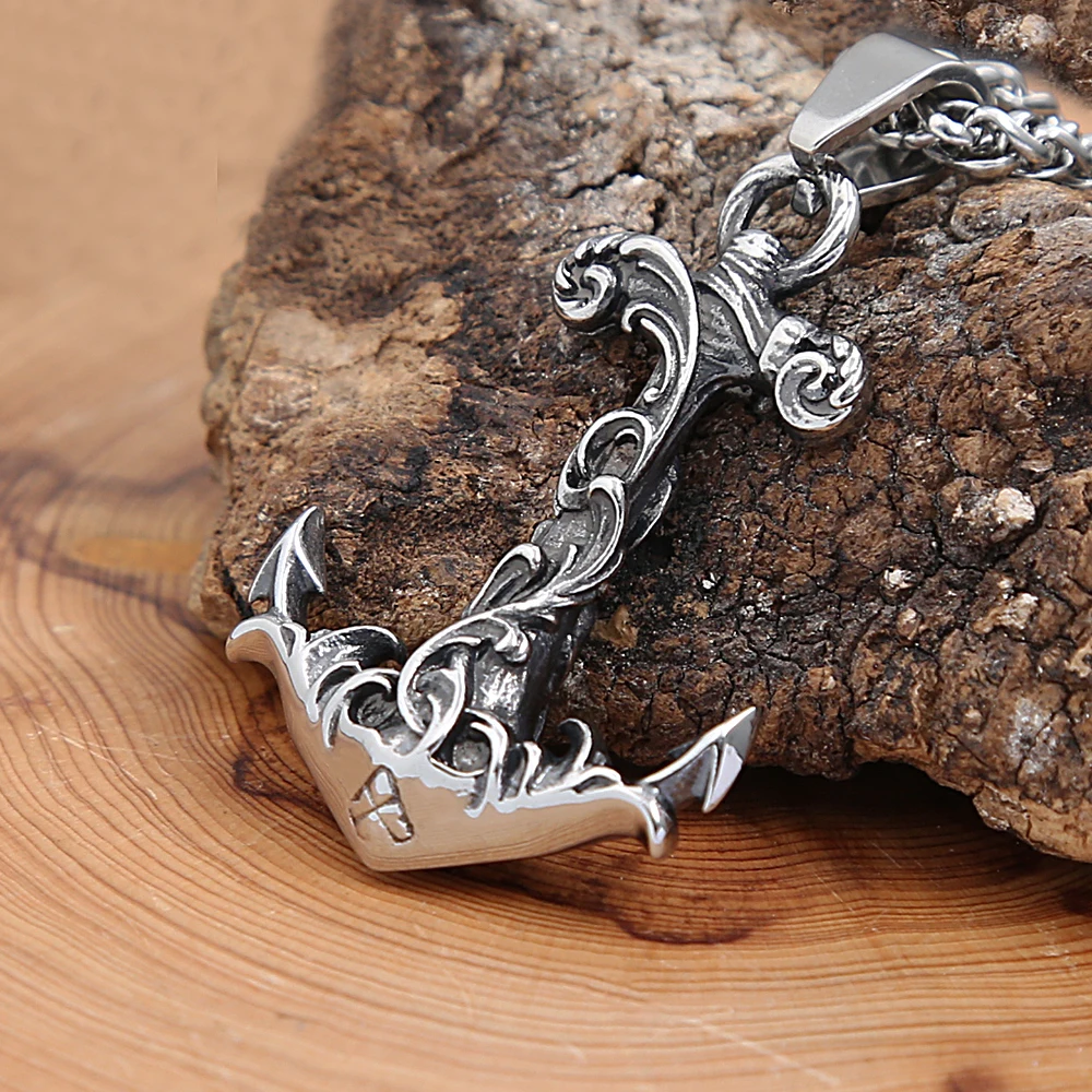 Punk Vintage Stainless Steel A - Battle Rope Anchor ulasan dan harga