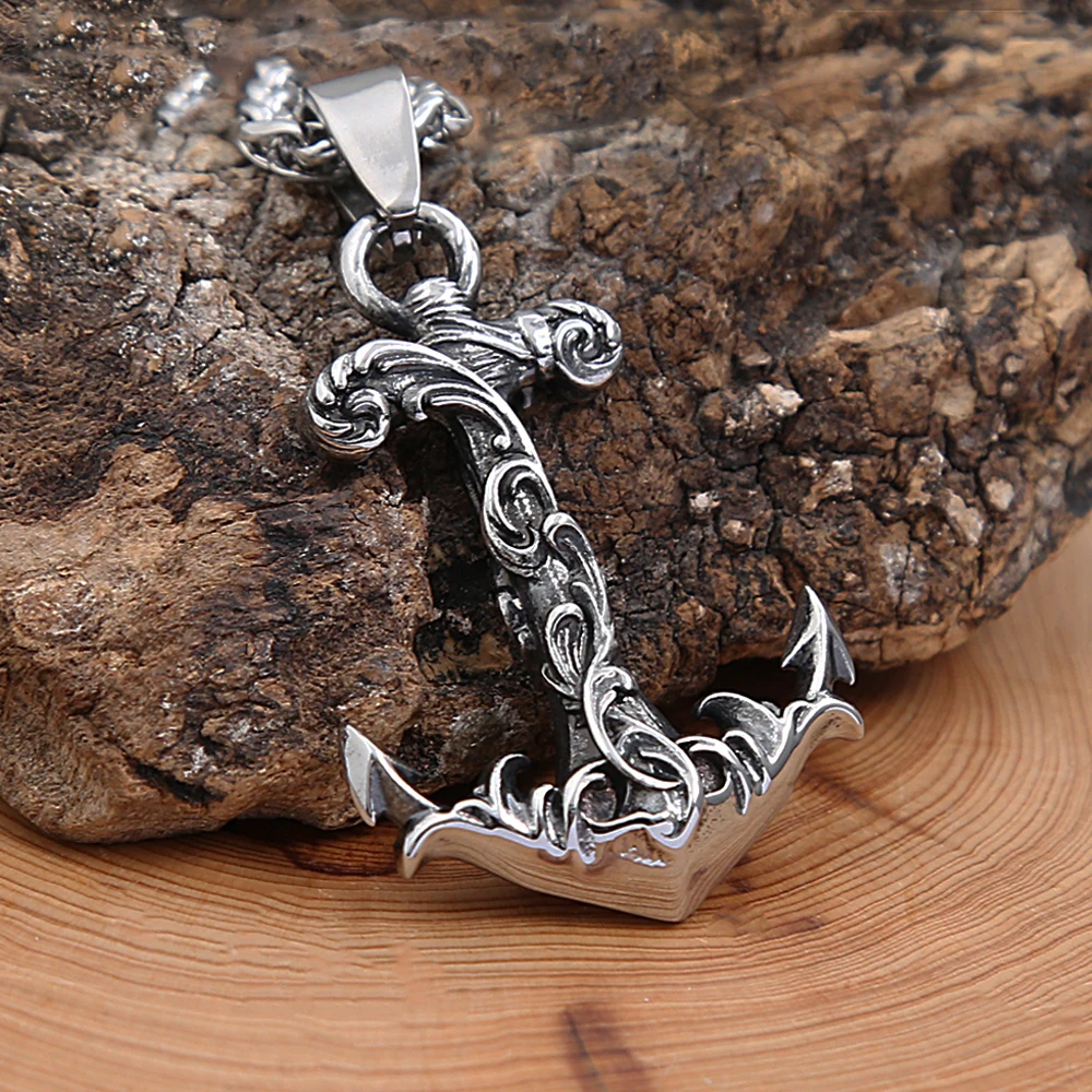 Punk Vintage Stainless Steel A - Battle Rope Anchor ulasan dan harga