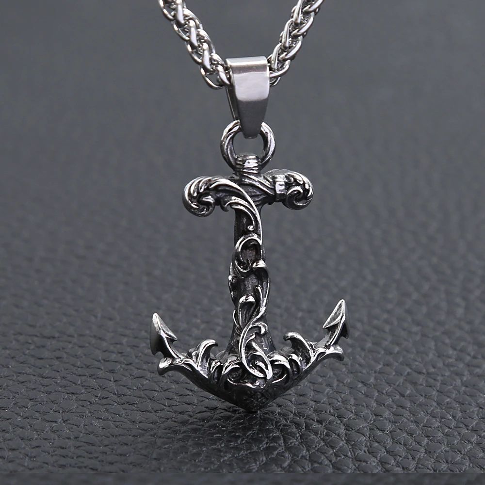 Punk Vintage Stainless Steel A - Battle Rope Anchor ulasan dan harga