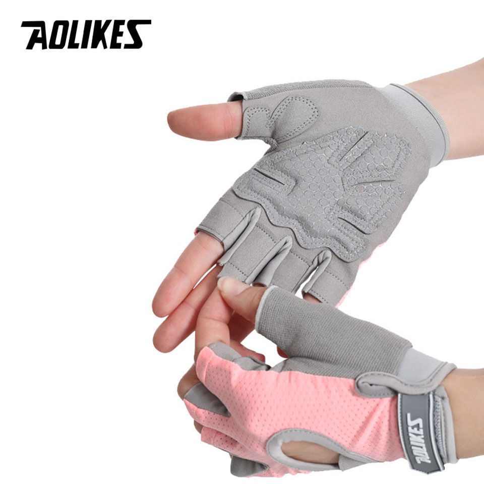 AOLIKES 1 Pair Gym Gloves Body - Crossfit Equipment ulasan dan harga