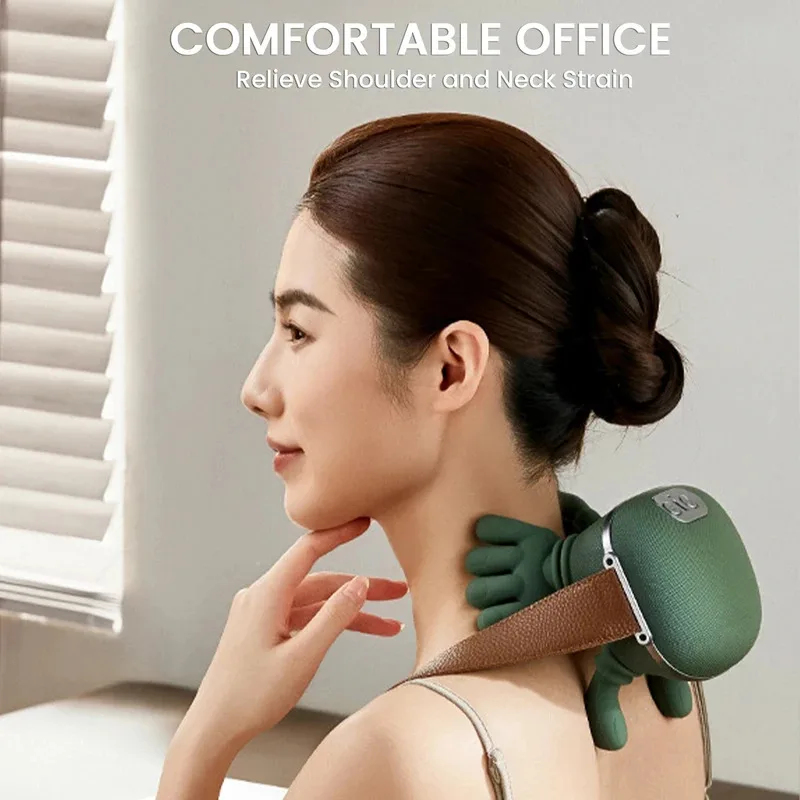 Neck Shoulder Massager Deep Ti - Crossfit Machine ulasan dan harga