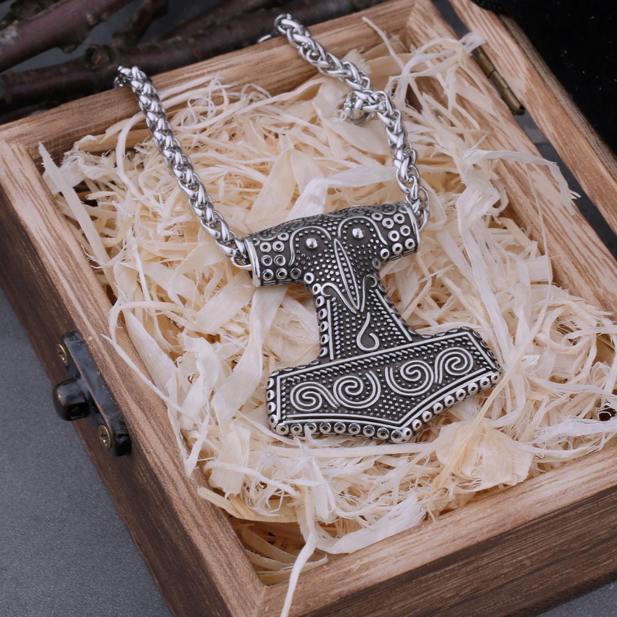 Nordic Viking Thor's Hammer Mj - Battle Rope Anchor ulasan dan harga