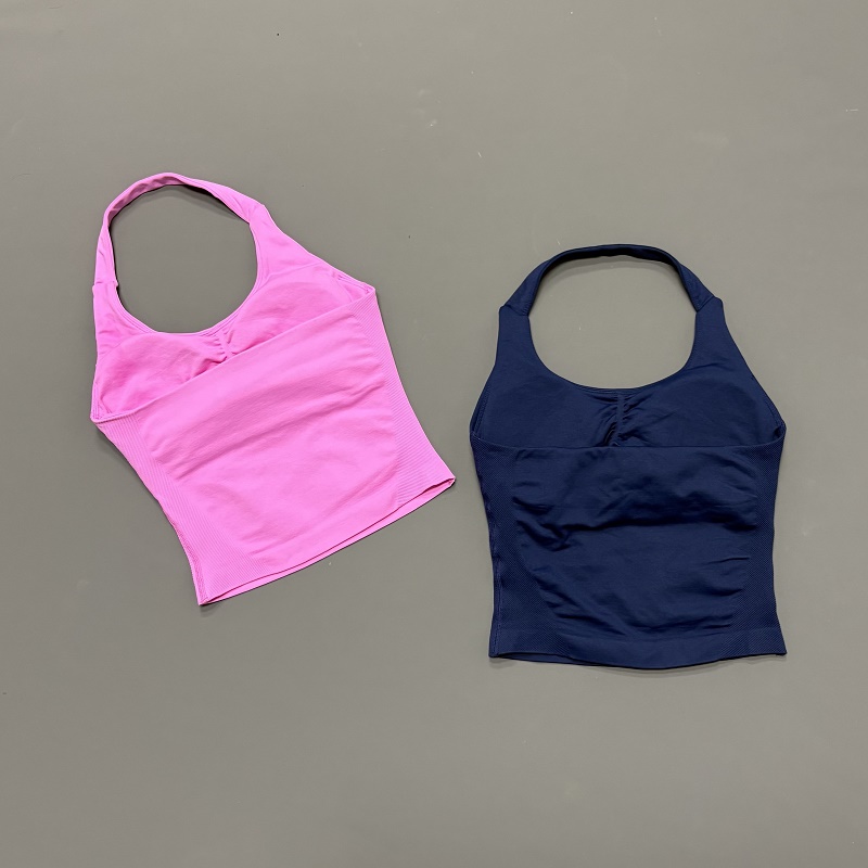 Women Halter Neck Sports Top S - Crossfit Yoga ulasan dan harga