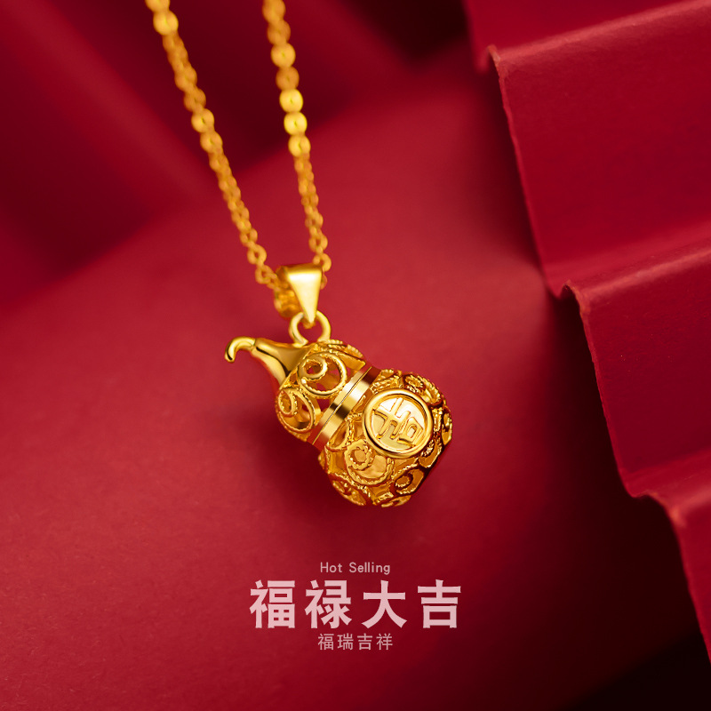Pure 18K Gold Necklace Lucky H - Battle Rope Anchor ulasan dan harga