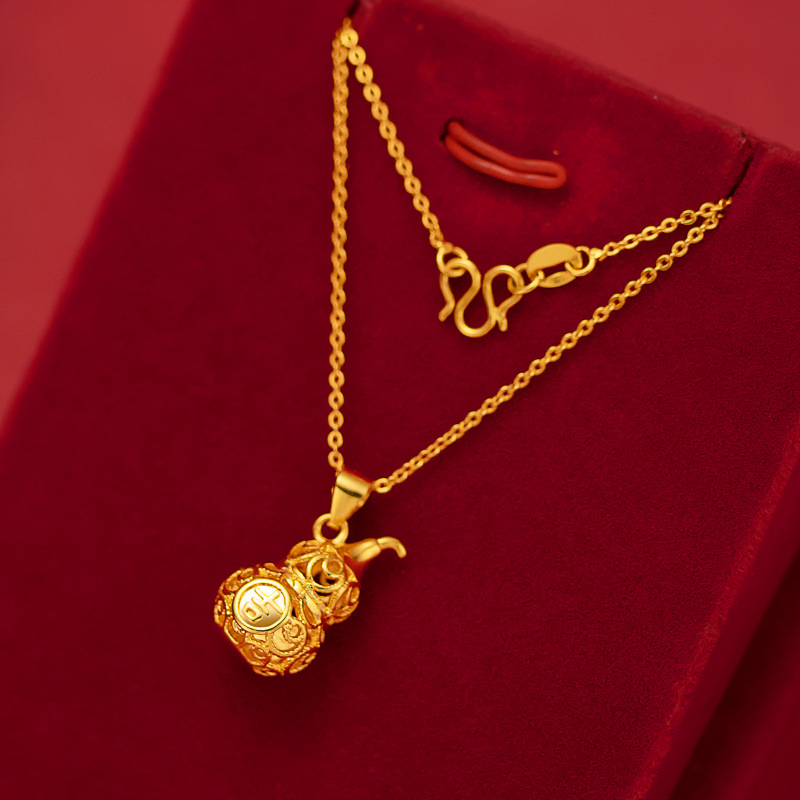 Pure 18K Gold Necklace Lucky H - Battle Rope Anchor ulasan dan harga
