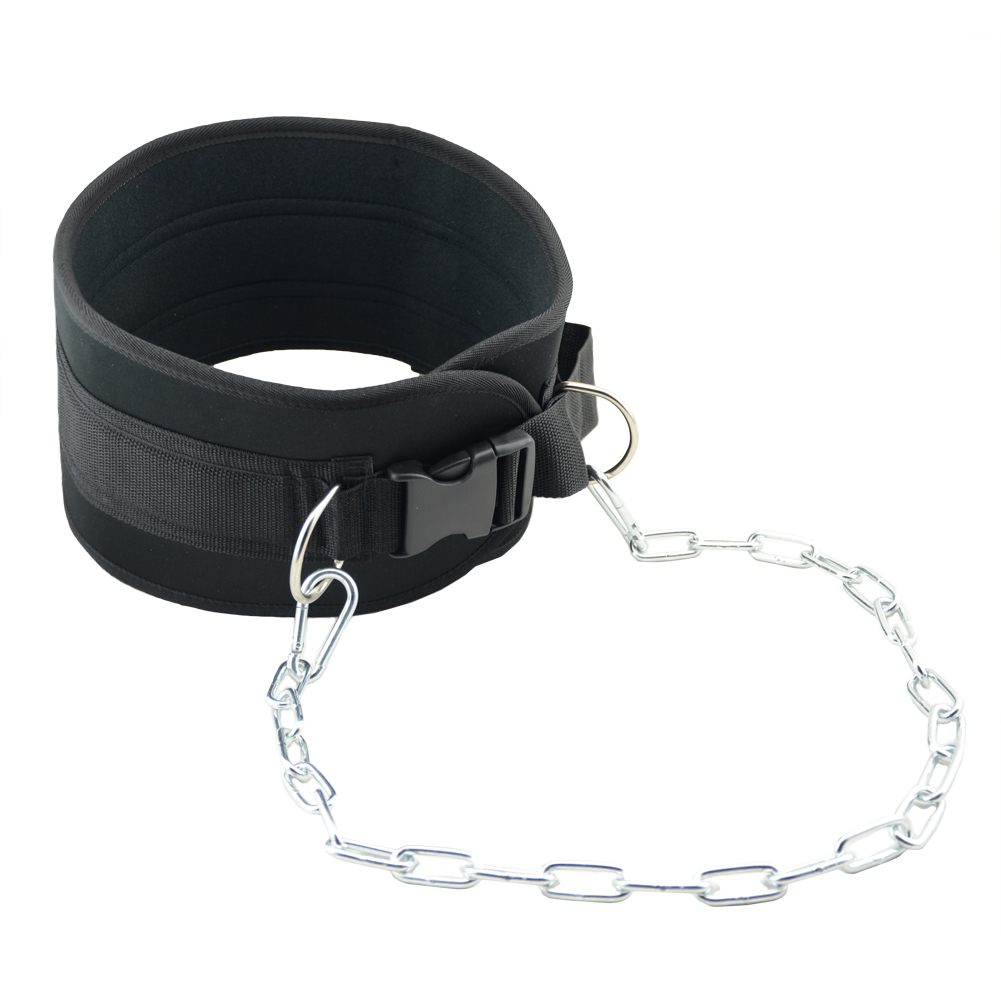 Weight Lifting Belt With Chain - Crossfit Equipment ulasan dan harga