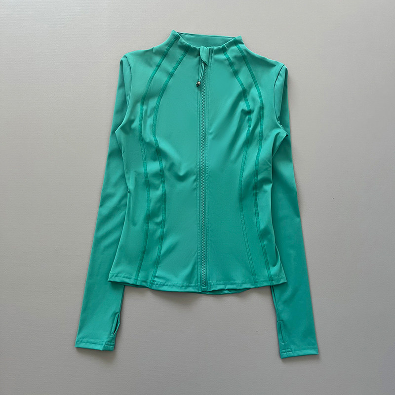 Women Full Zip Long Sleeve Ath - Crossfit Yoga ulasan dan harga