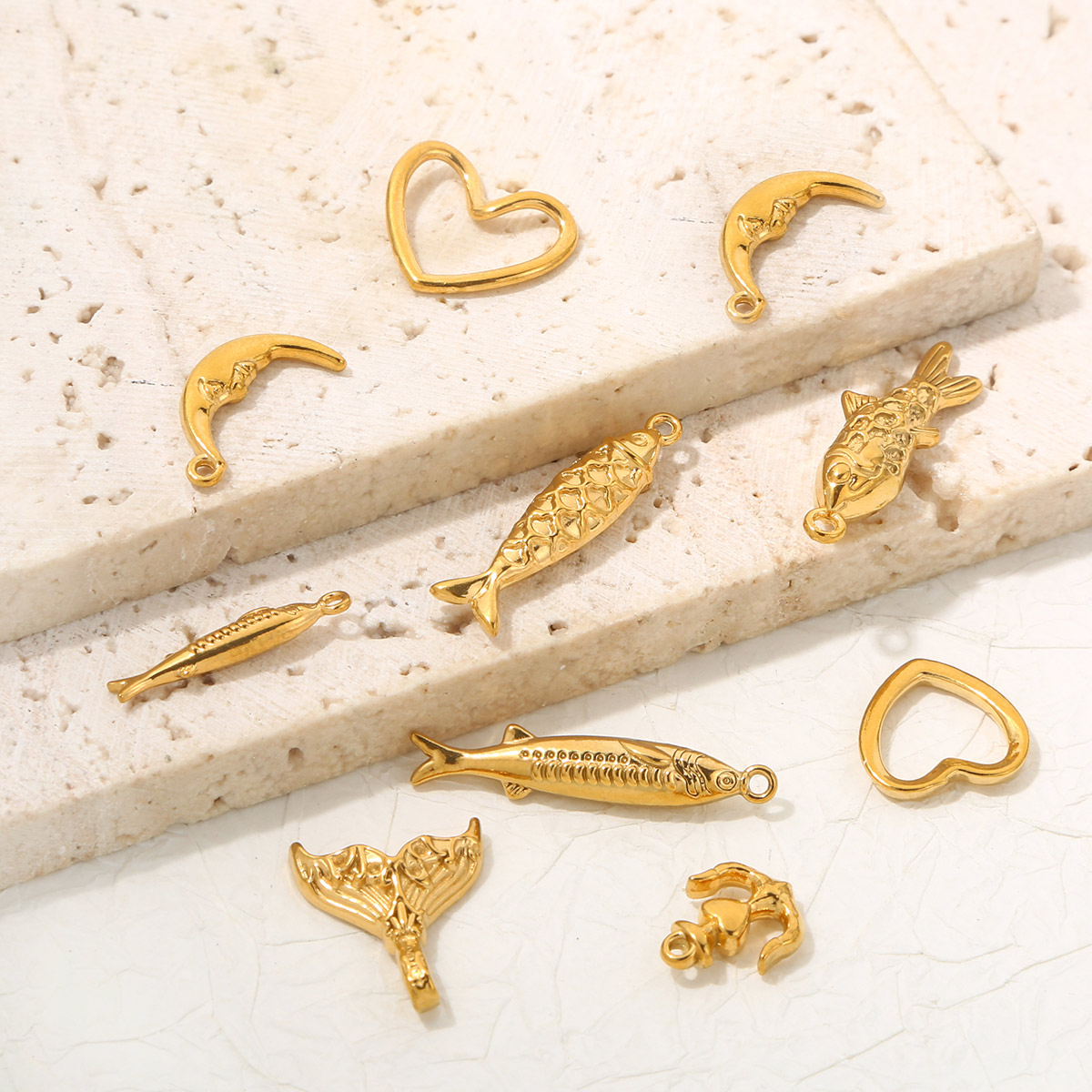 5PCS Stainless Steel Heart Moo - Battle Rope Anchor ulasan dan harga