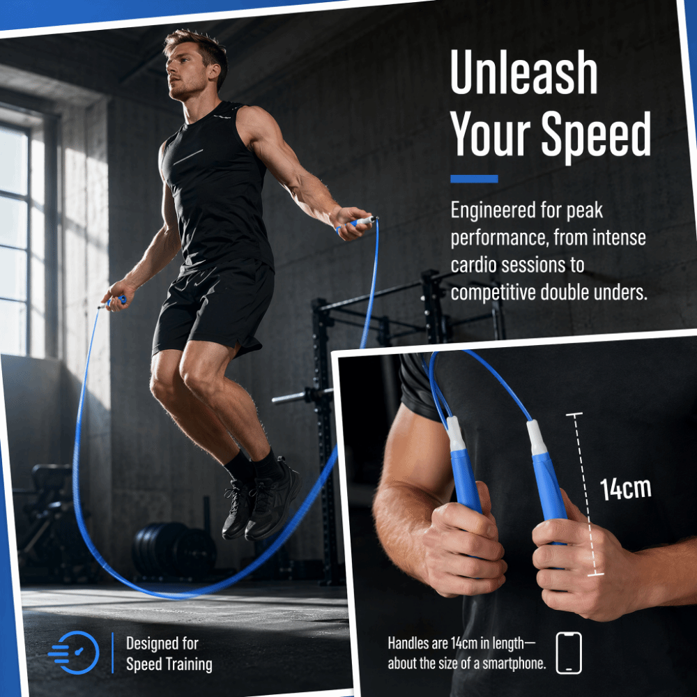 Portable Steel Wire Jump Rope  - Skipping Rope Pvc ulasan dan harga