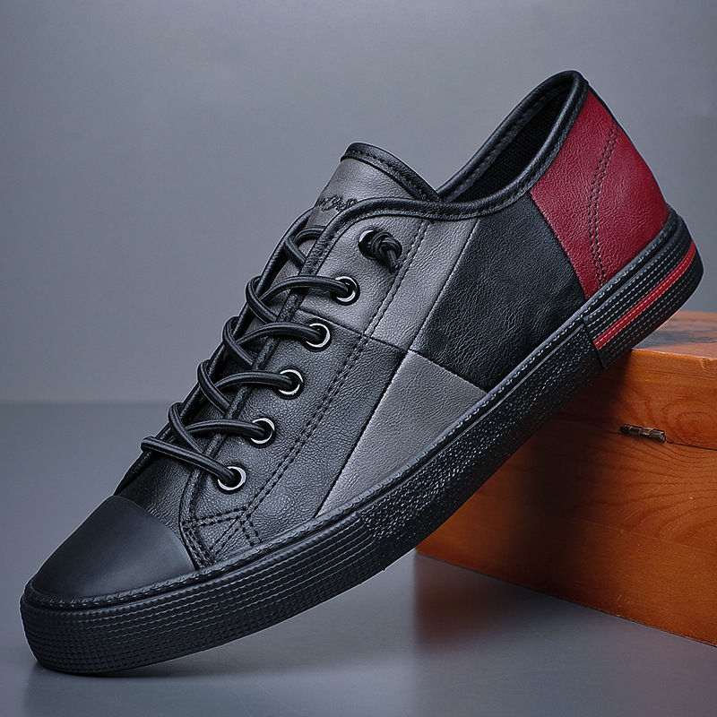 Men Leather Loafers Autumn Bre - Crossfit Male ulasan dan harga