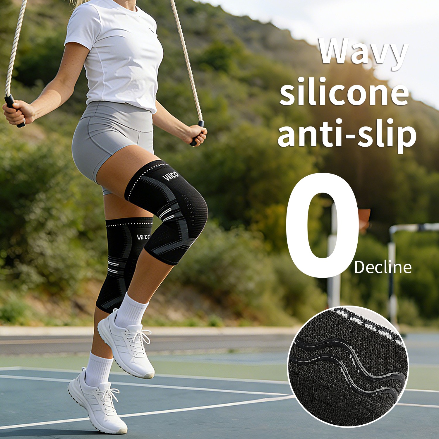 1PCS Knee Brace for Women & Me - Knee Sleeve Pair ulasan dan harga
