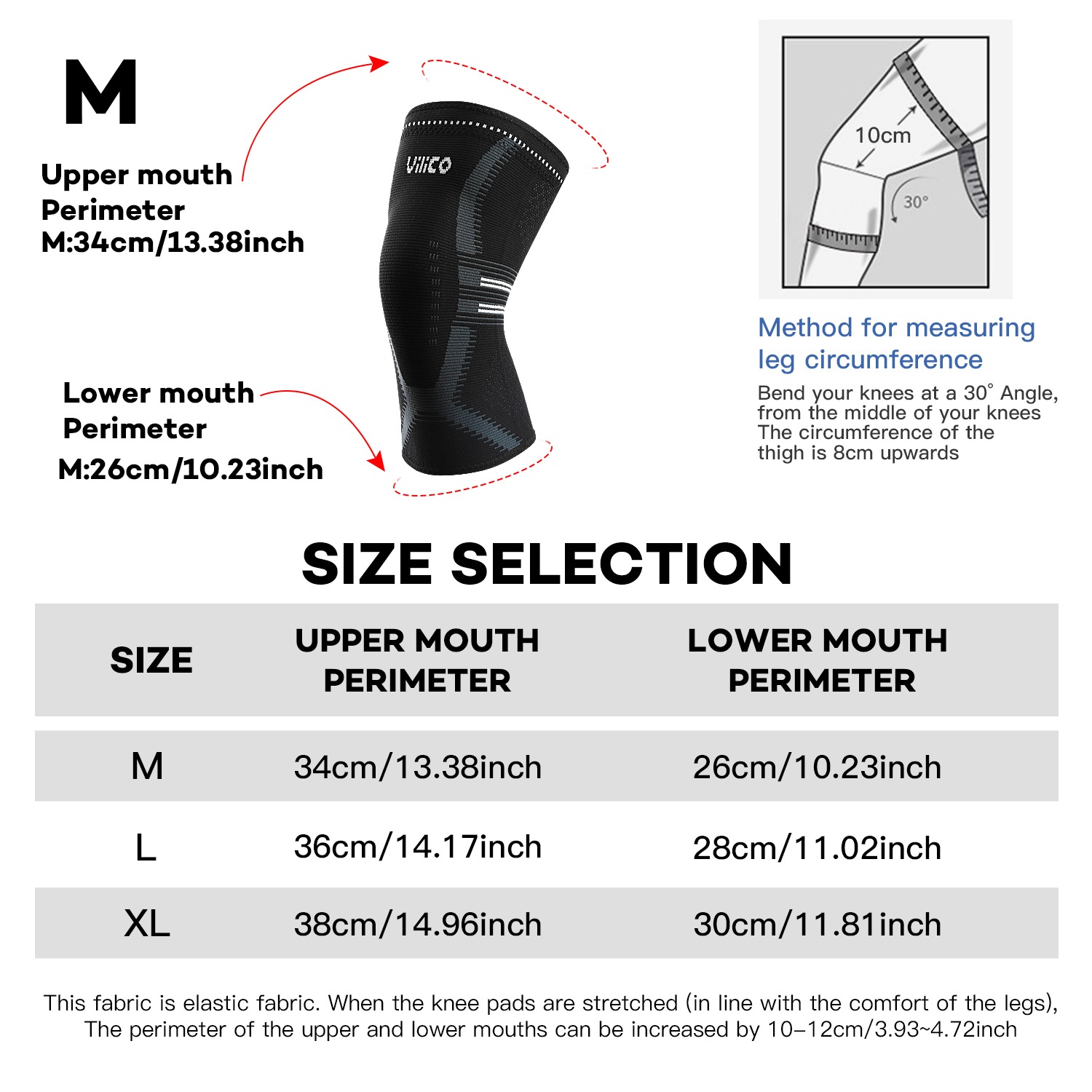 1PCS Knee Brace for Women & Me - Knee Sleeve Pair ulasan dan harga