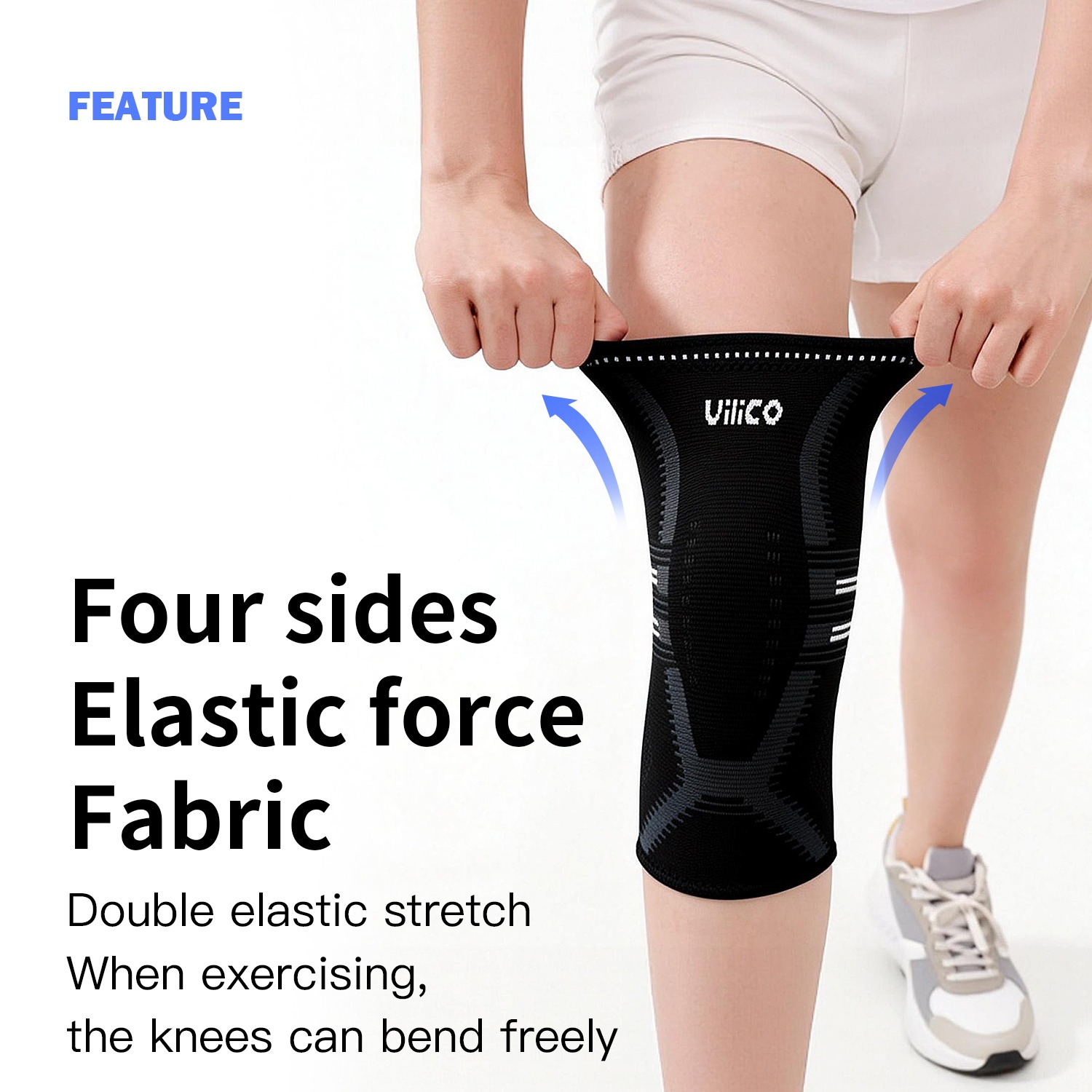 1PCS Knee Brace for Women & Me - Knee Sleeve Pair ulasan dan harga