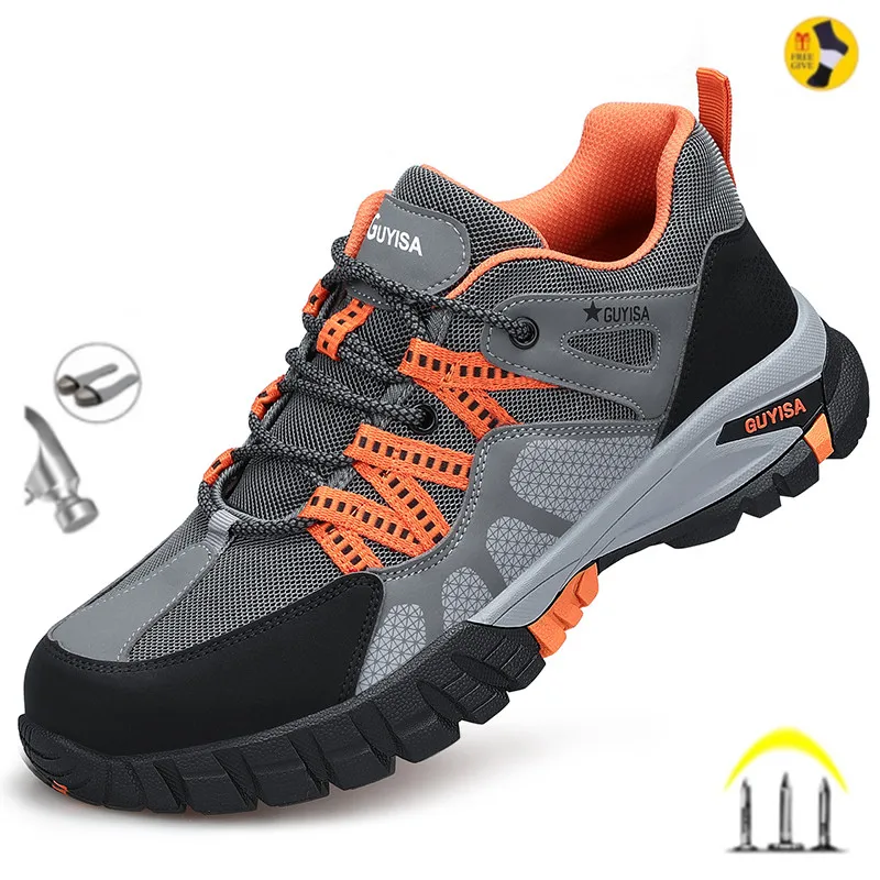 Men Steel Toe Safety Shoes Ind - Crossfit Male ulasan dan harga