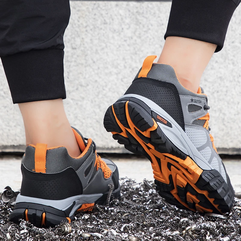 Men Steel Toe Safety Shoes Ind - Crossfit Male ulasan dan harga