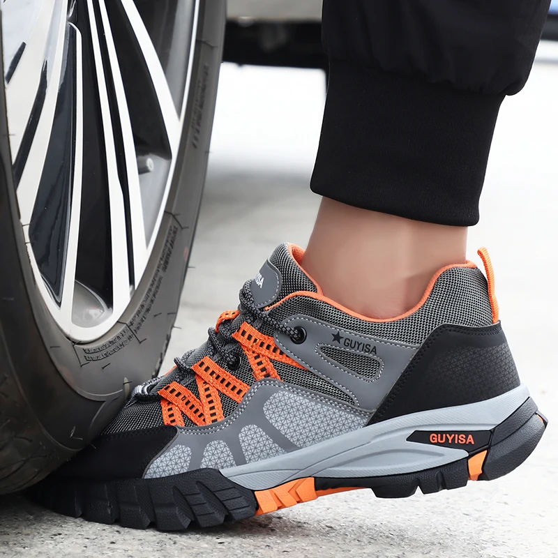 Men Steel Toe Safety Shoes Ind - Crossfit Male ulasan dan harga