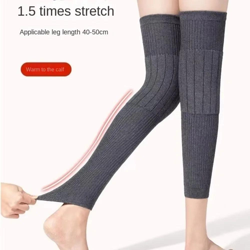 1 Pair Thick Warm Wool Kneepad - Knee Sleeve Pair ulasan dan harga