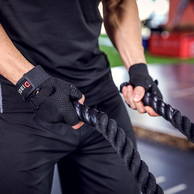 Bodybuilding Gym Gloves Powerl - Crossfit Equipment ulasan dan harga