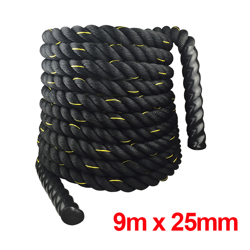 9M/12M/15M Fitness Battle Rope - Crossfit Equipment ulasan dan harga