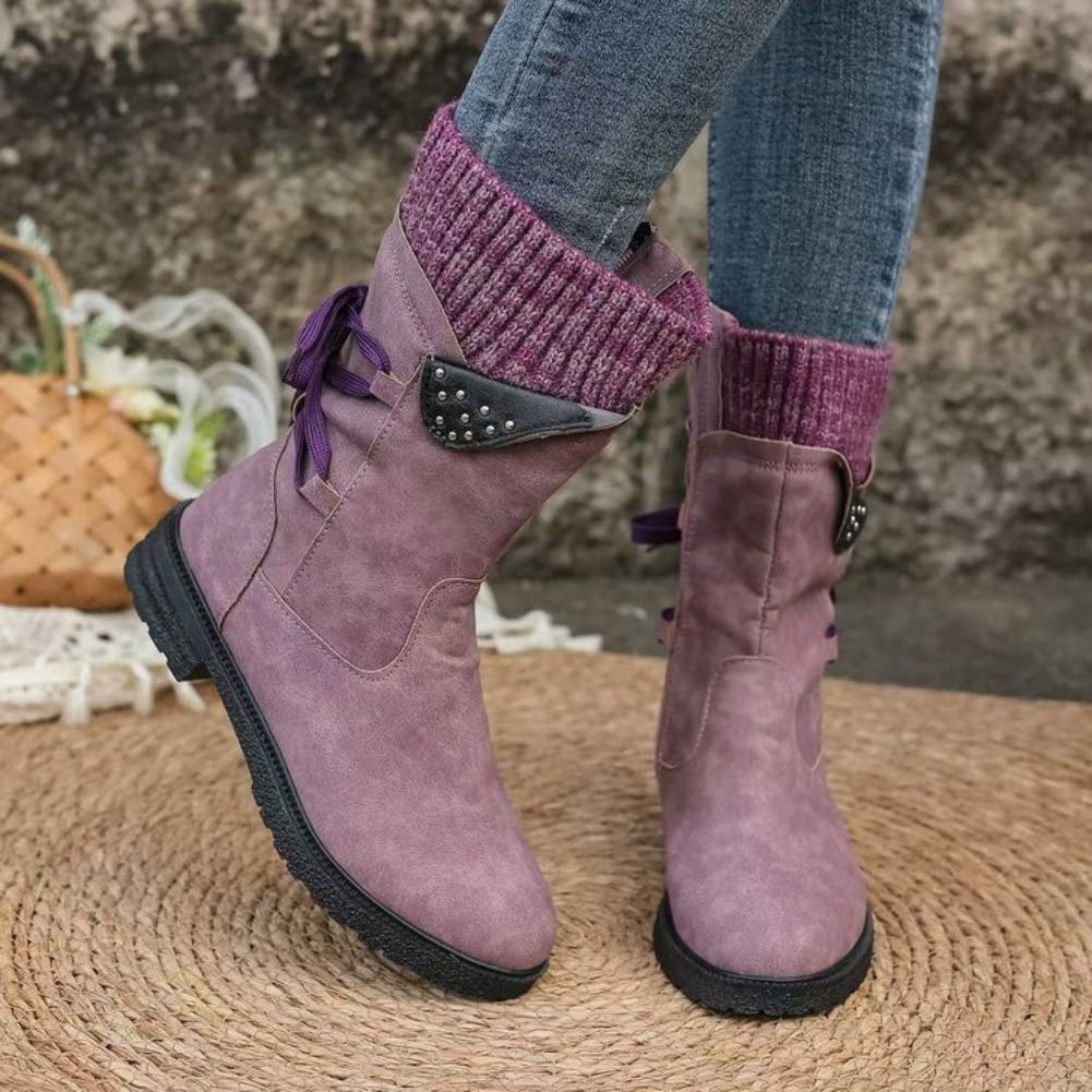 2025 New Women Boots Autumn Wi - Crossfit Youtube ulasan dan harga