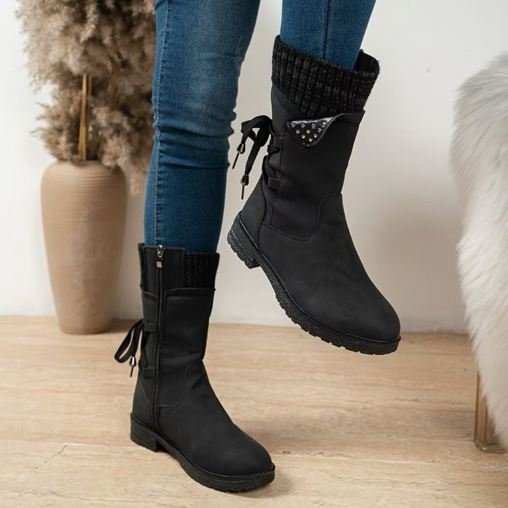 2025 New Women Boots Autumn Wi - Crossfit Youtube ulasan dan harga